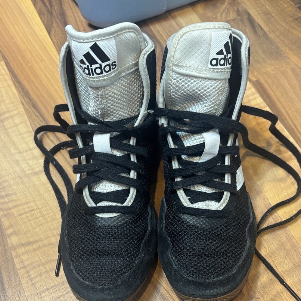 adidas Kids Black and White Sneakers